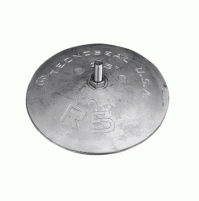 Disc Rudder Annode - Zinc - 127mm - For Cathodic Protect - Sold as pair - RAK-R5 - RKCV 